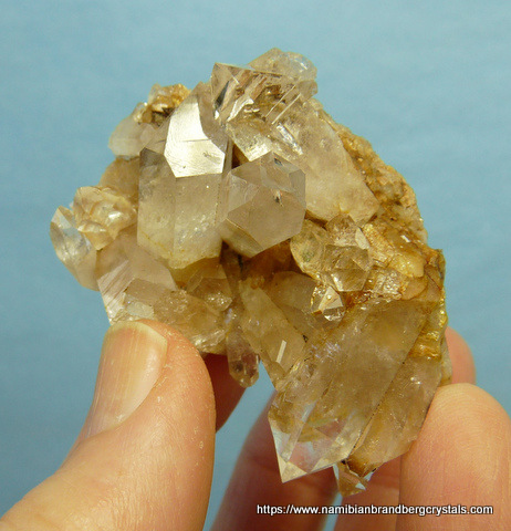 Quartz crystal group on matrix