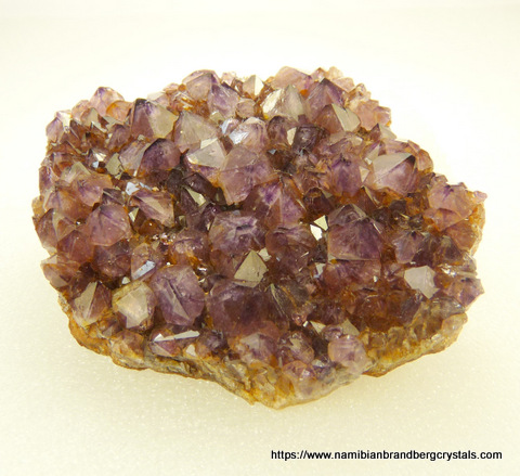 Beautiful quartz crystal druse, KwaNdebele (Boekenhouthoek)