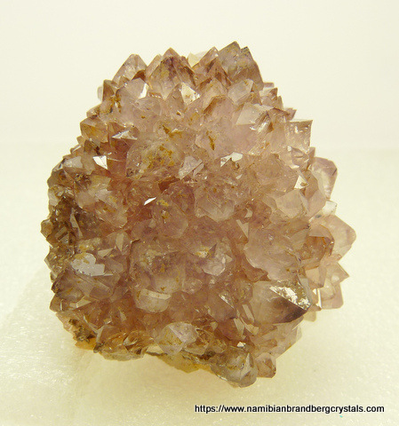 Cactus quartz specimen with touch of amethyst / smoky colouring