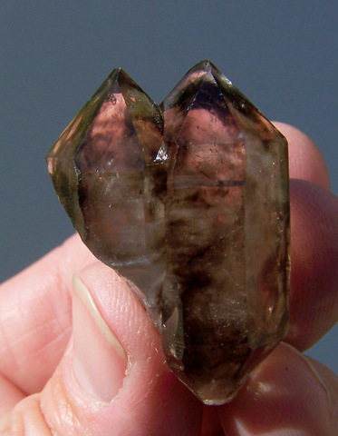 Light Smoky Quartz Crystal Group, Northern Cape, South Africa